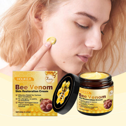Houkeya Bee  Skin Care Cream Gentle Cleansing, Mole Removal, Moisturizing, Soothing Skin Care Cream