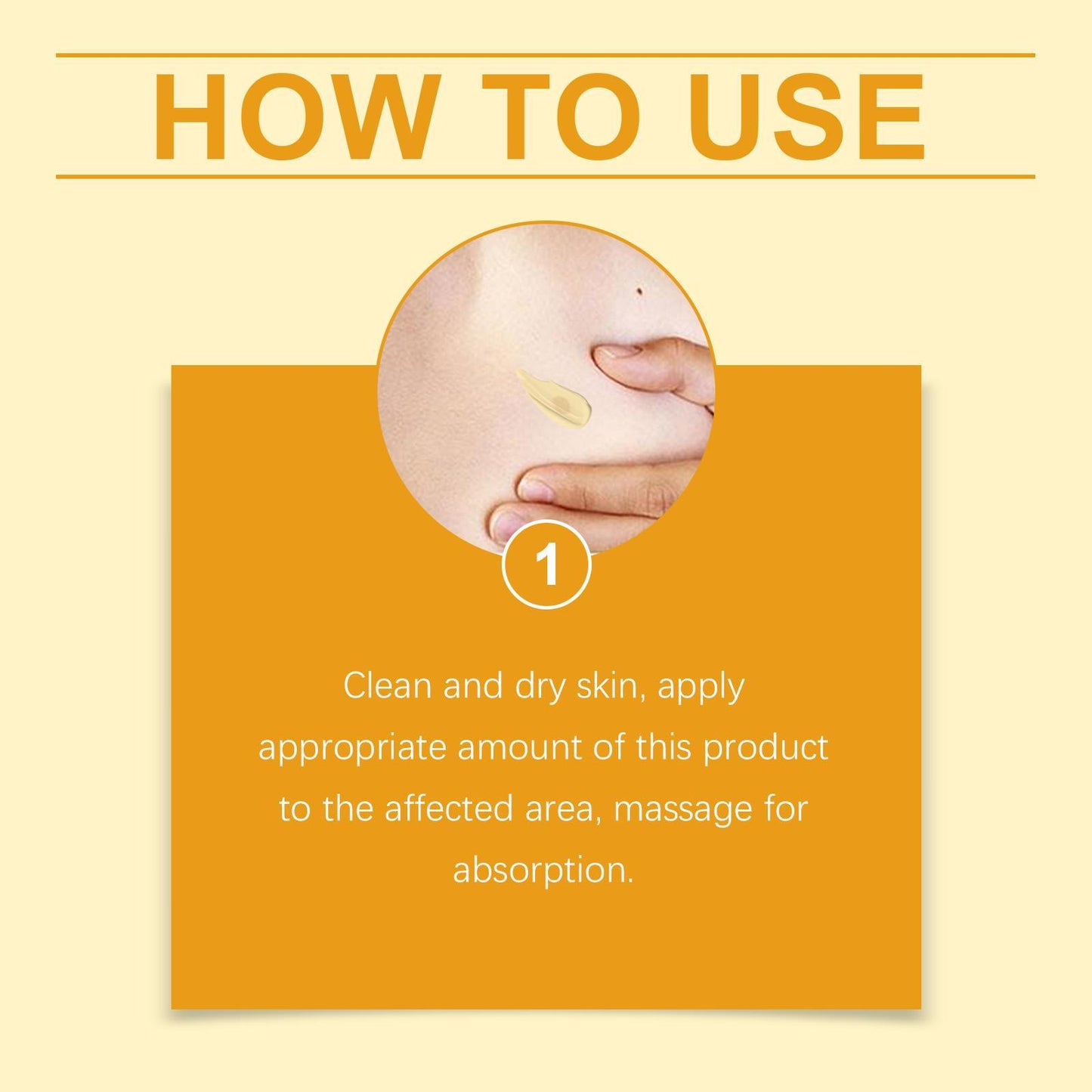 Houkeya Bee  Skin Care Cream Gentle Cleansing, Mole Removal, Moisturizing, Soothing Skin Care Cream