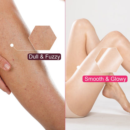 1Pc 5 In 1 Electric Body Epilator Rechargeable Women's Grooming Kit Epilator Shaver Facial Brush Callus Remover 5 Point Massager With LED Light LED Display Charging Base